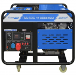 Дизель генератор TSS SDG 11000EH3A в кожухе