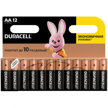 Батарейки щелочные LR6 AA Duracell (12шт)